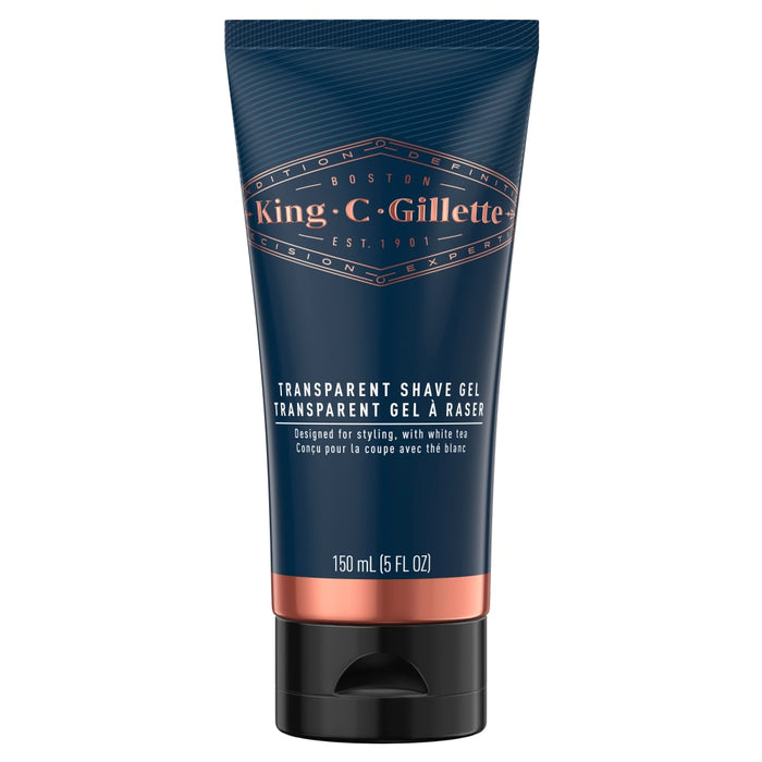 King C. Gillette Transparent Shave Gel 5 oz