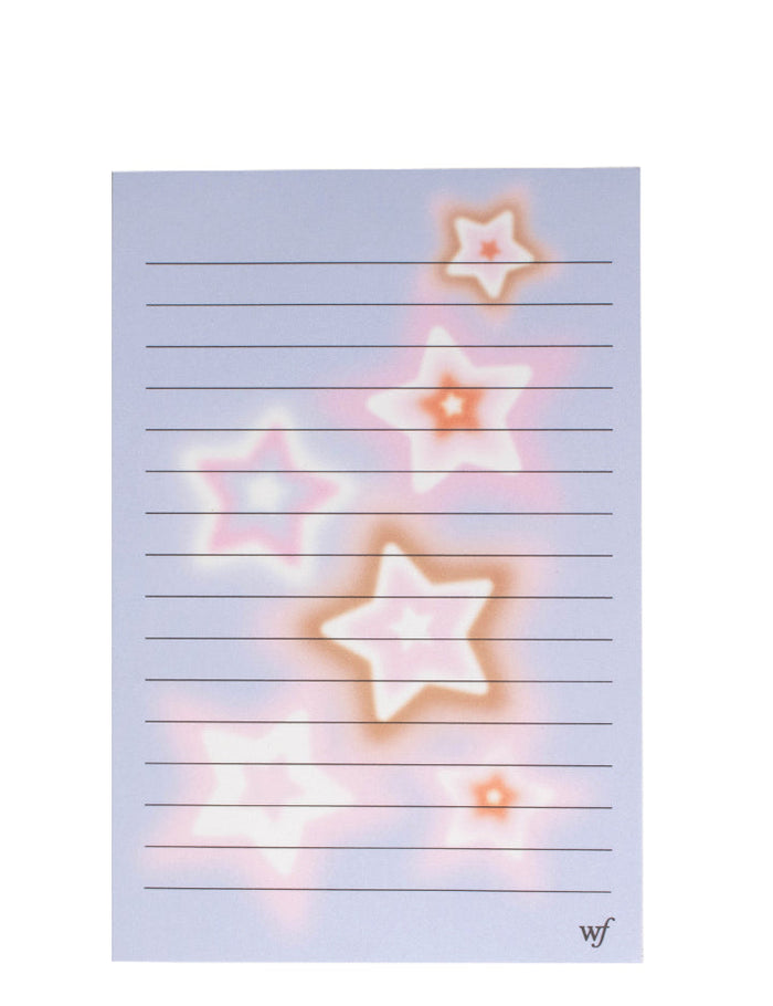 Dream Star Notepad by Wildflower Cases