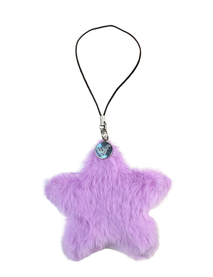 Fluffy Star Charm | Purple by Wildflower Cases
