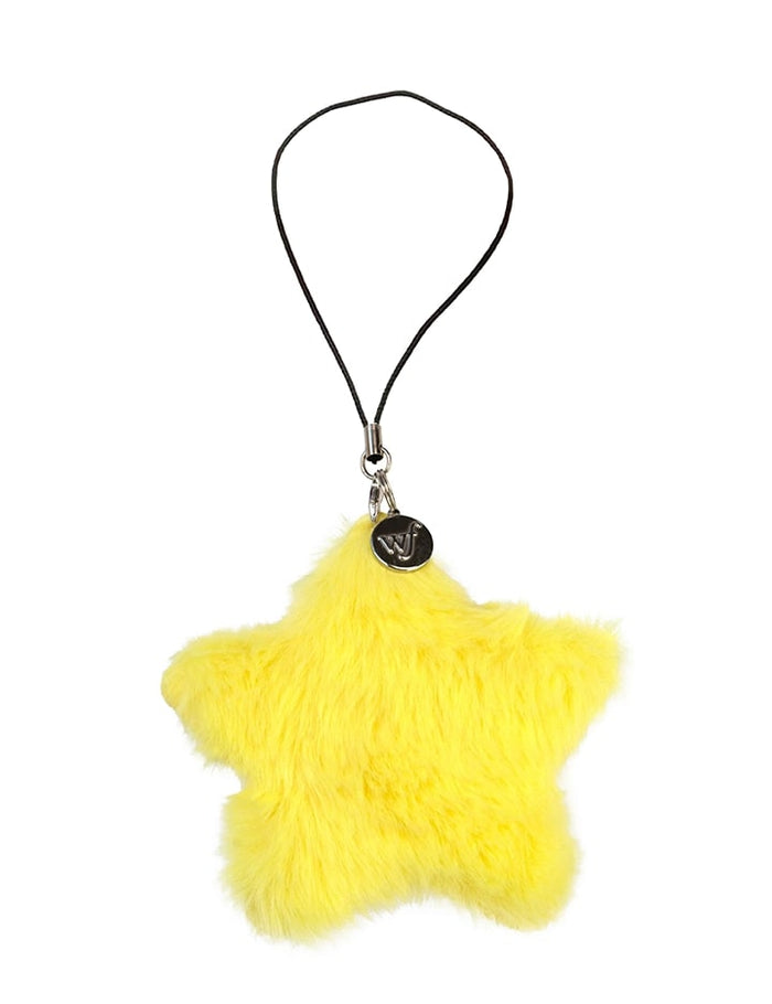 Fluffy Star Charm | Yellow by Wildflower Cases