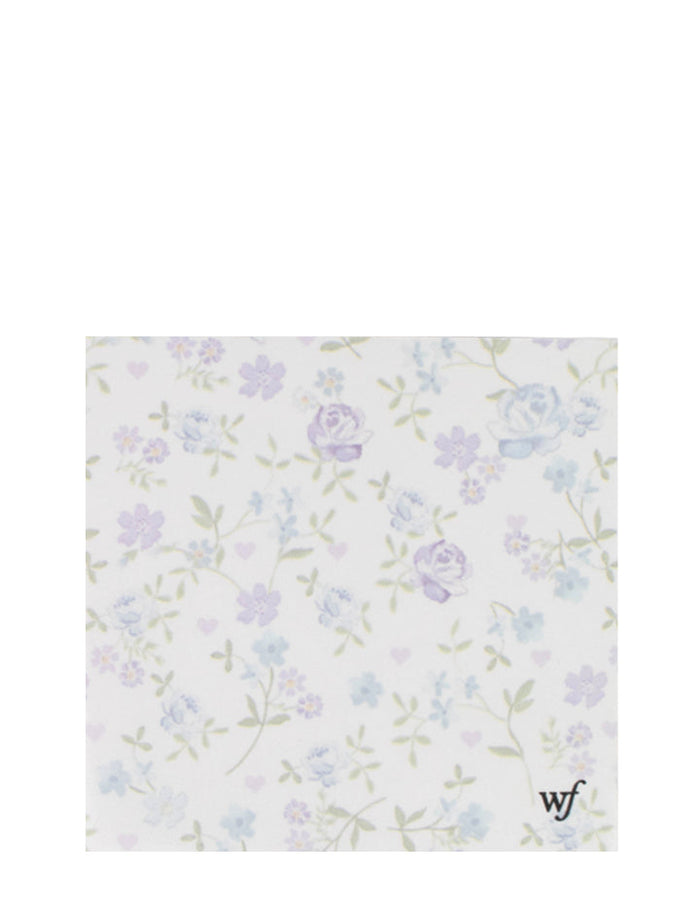 Lilac & Blue Floral Sticky Notes by Wildflower Cases