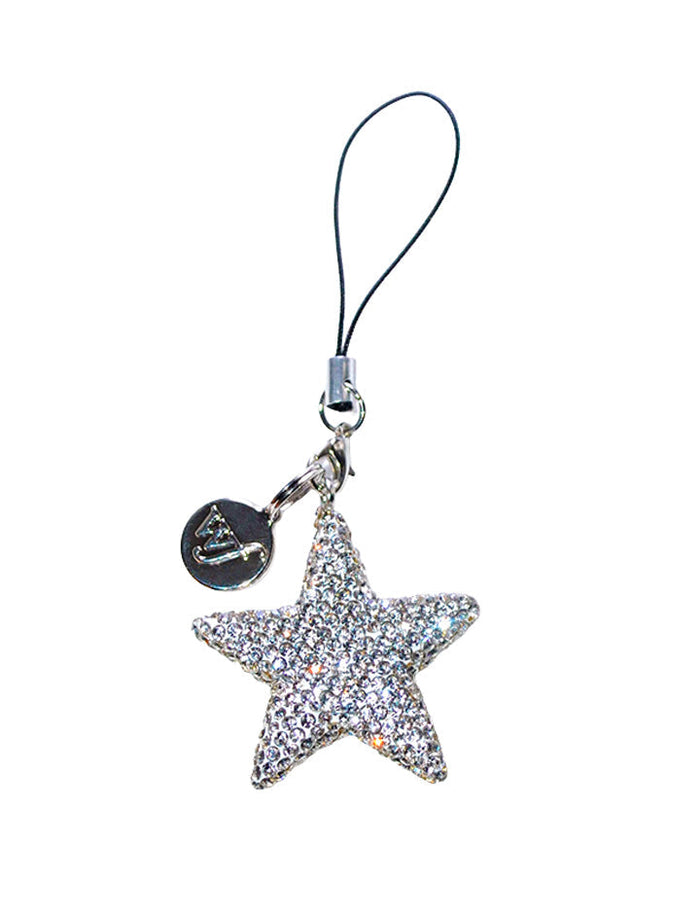 Rhinestone Star Charm | White by Wildflower Cases