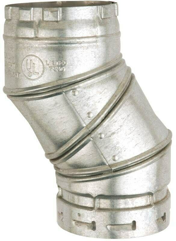 Lot of 3 American Metal 3EAL Ameri Vent Adjustable Elbow 3 Inch by Vanessa Jane