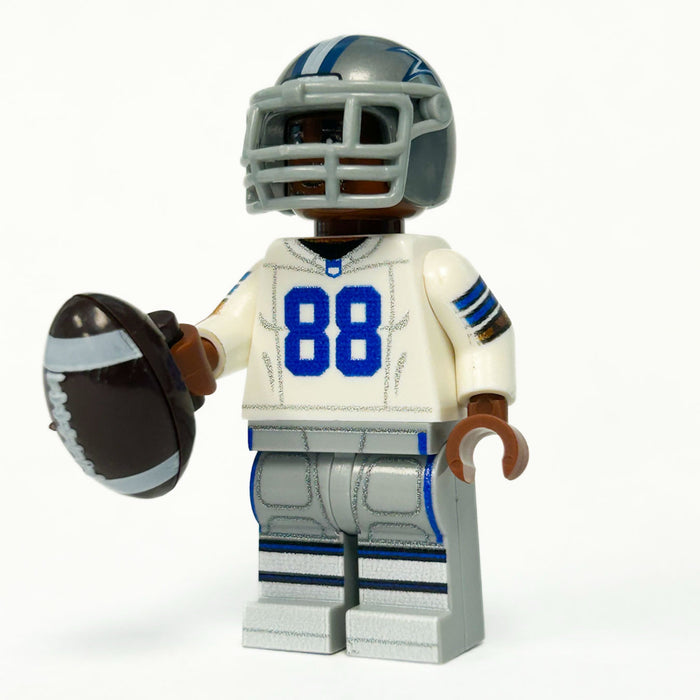 #88 WR Dallas Football Player Minifig by B3 Customs