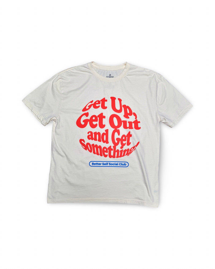 Get Something T Shirt - Sand by Richmond Hood Company