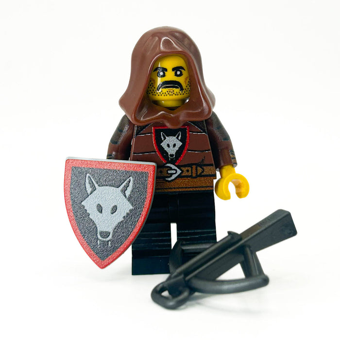 Wolfpack Ranger (Crossbow) - Castle Minifig made using LEGO parts by B3 Customs