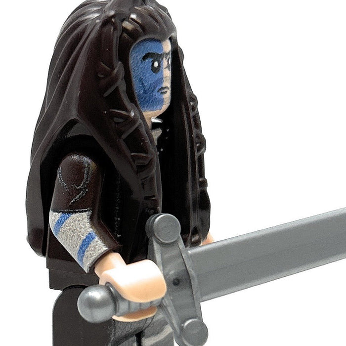 Custom William Wallace Minifig made using LEGO parts - B3 Customs by B3 Customs