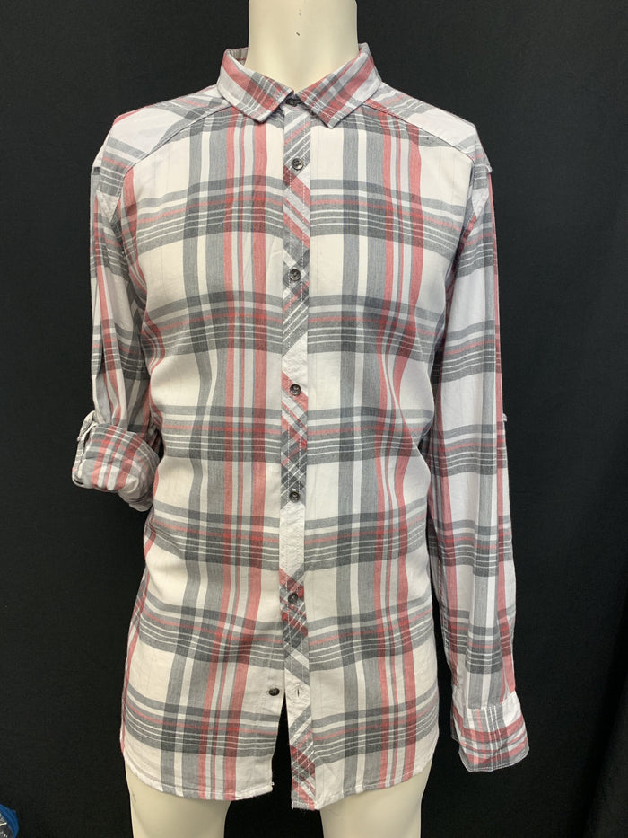 INC International Concepts I.N.C. Mens Marc Plaid Shirt, Size XXL by Vanessa Jane