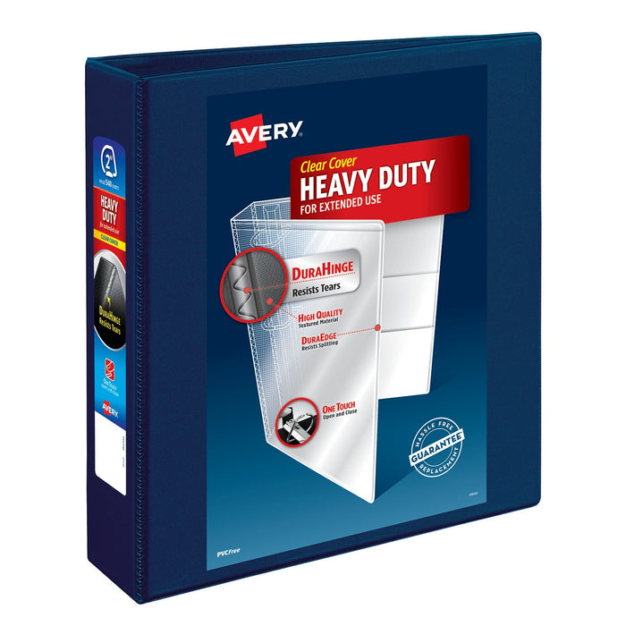 Avery Nonstick Heavy-Duty Reference View 2 Navy Blue Binder by Vanessa Jane