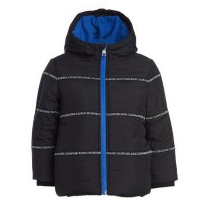 Calvin Klein Toddler Boys Hooded Logo-Tape Bubble Jacket,2T by Vanessa Jane