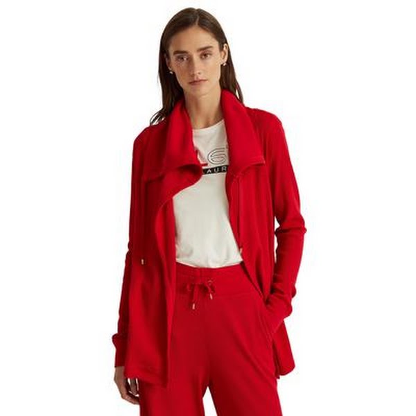 Lauren Ralph Lauren Thermal Waffle-Knit Cardigan by Vanessa Jane