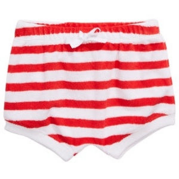 First Impressions Baby Girls Striped Bloomer Shorts, Size 0/3Months by Vanessa Jane