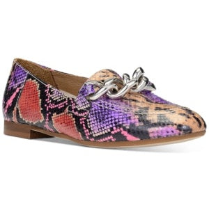 Donald J Pliner Nolin Womens Metallic Mini Viper Leather Loafers by Vanessa Jane