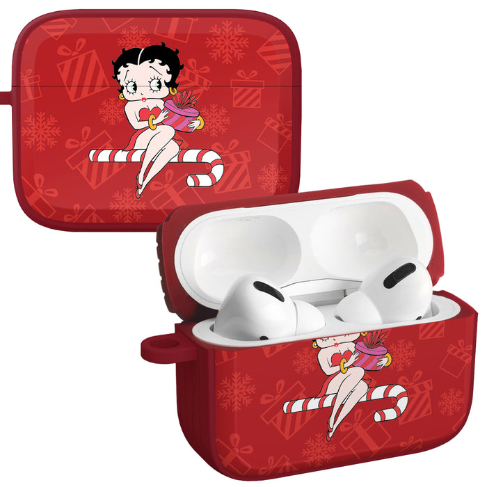 Betty Boop Christmas HDX Apple AirPods Pro 1 & 2 Case Cover by Affinity Bands