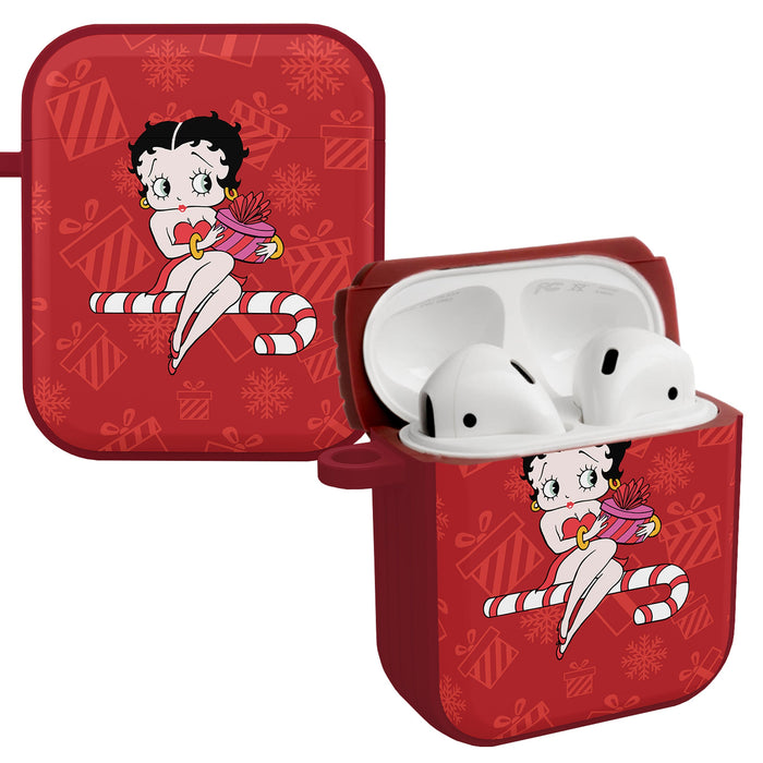 Betty Boop Christmas HDX Apple AirPods Gen 1 & 2 Case Cover by Affinity Bands