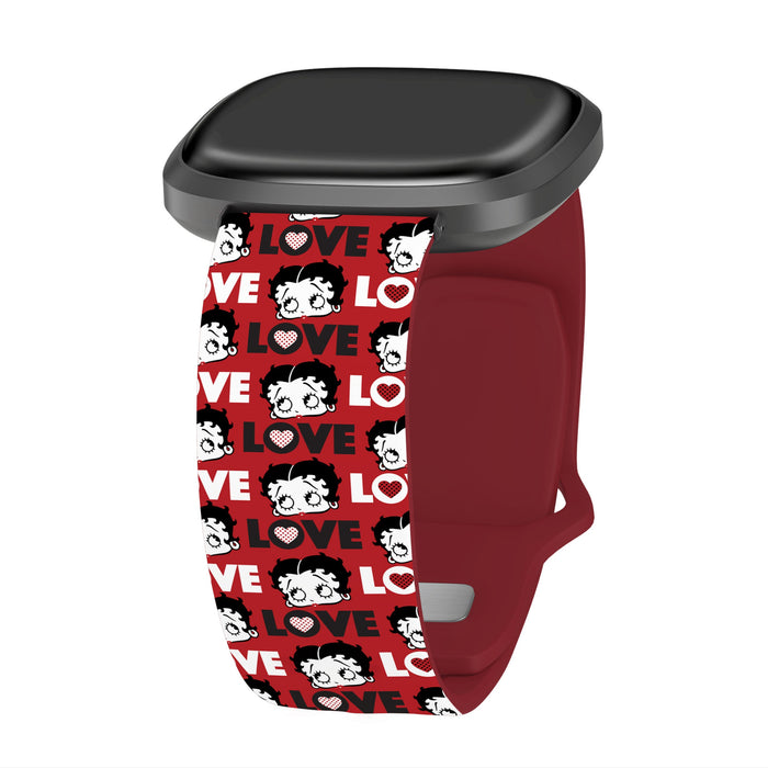 Betty Boop Classic HD Fitbit Versa 3 and Sense 1 Watch Band by Affinity Bands