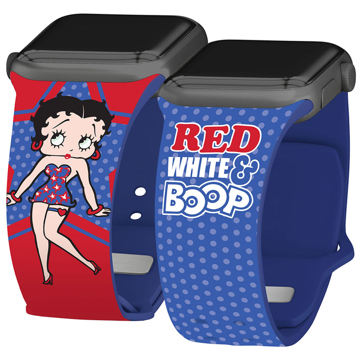 Betty Boop Red White & Boop HD Apple Watch Band by Affinity Bands