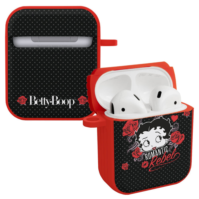 Betty Boop Romantic Rebel HDX Apple AirPods Gen 1 & 2 Case Cover by Affinity Bands