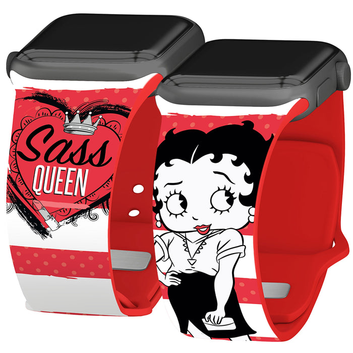 Betty Boop Romantic Rebel HD Apple Watch Band by Affinity Bands