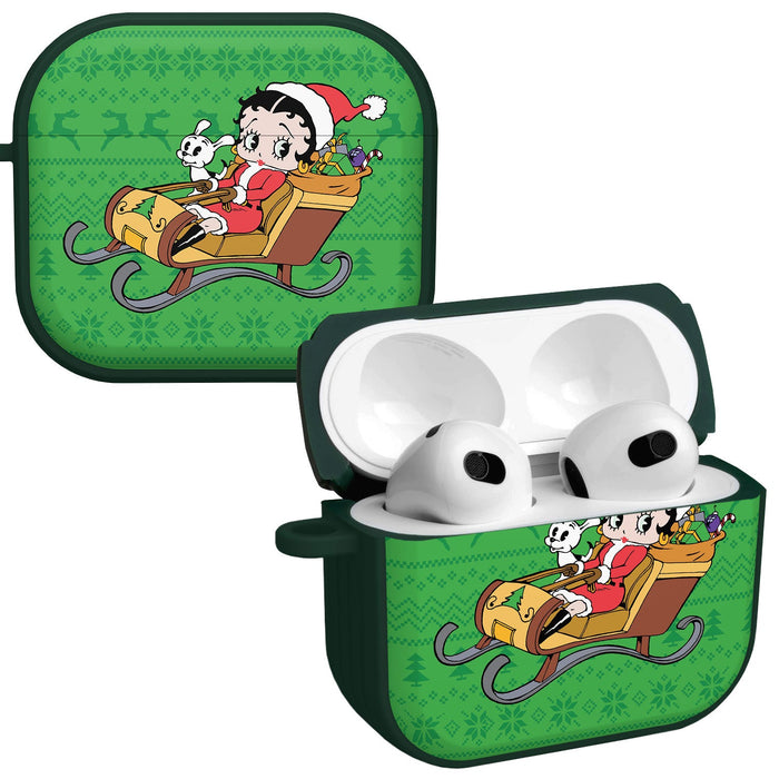 Betty Boop Happy Holidays HDX Apple AirPods Gen 3 Case Cover by Affinity Bands
