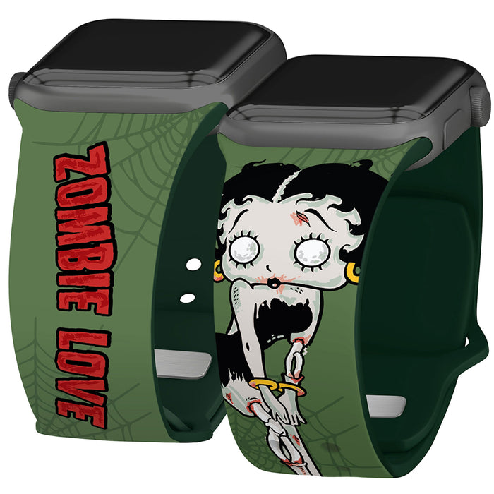 Betty Boop Zombie Love HD Apple Watch Band by Affinity Bands