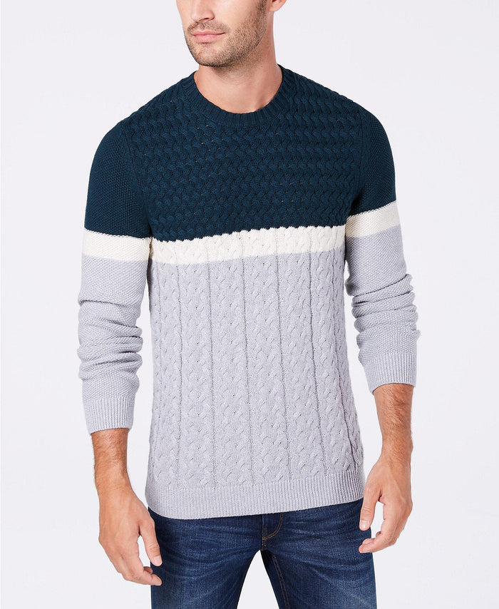 Tasso Elba Mens Orli Cable Knit Sweater, Size XL by Vanessa Jane