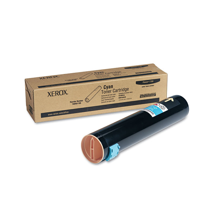 Xerox 106R01160 Toner, 25,000 Page-Yield, Cyan