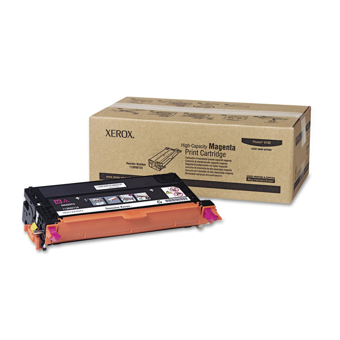 Xerox 113R00724 High-Yield Toner, 6,000 Page-Yield, Magenta
