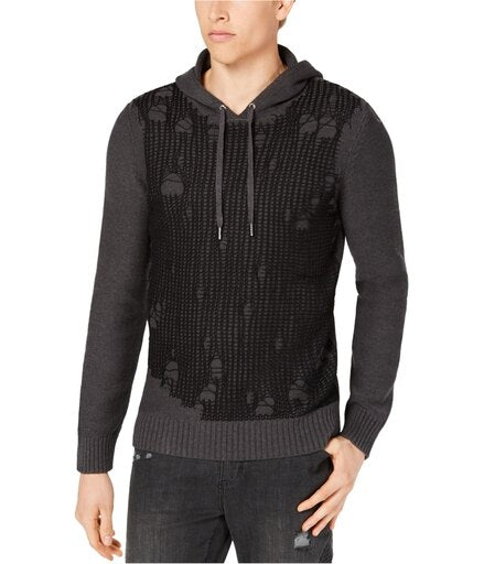 I-N-C Mens Flatline Hooded Sweater, Size Medium by Vanessa Jane