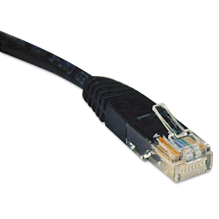 Tripp Lite CAT5e 350 MHz Molded Patch Cable, 25 ft, Black