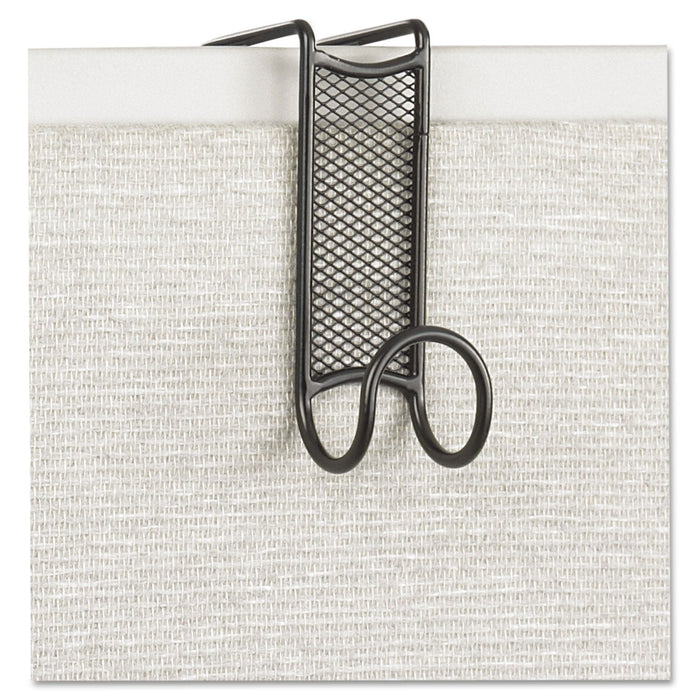 Safco Onyx Panel/Door Coat Hook, Steel