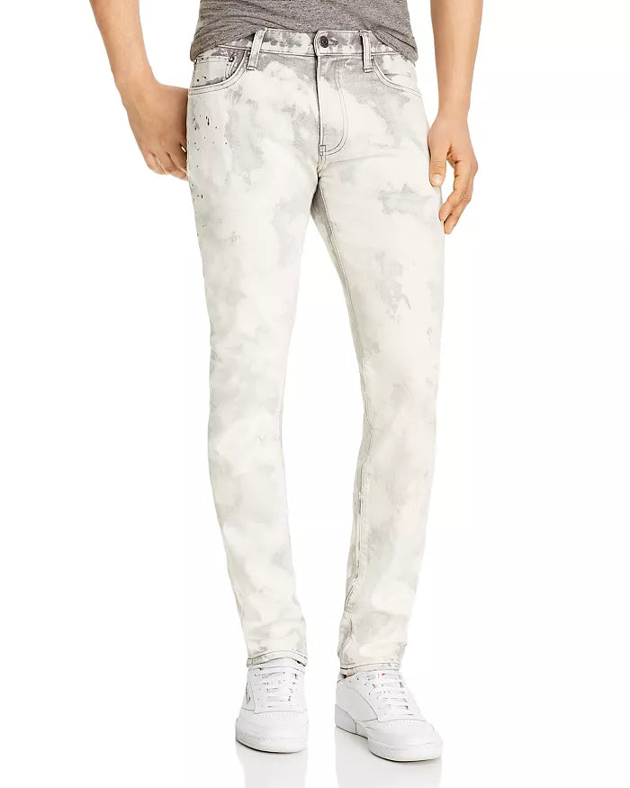 OVADIA Skinny Fit Paint Splatter Jeans Men, Size 32 by Vanessa Jane