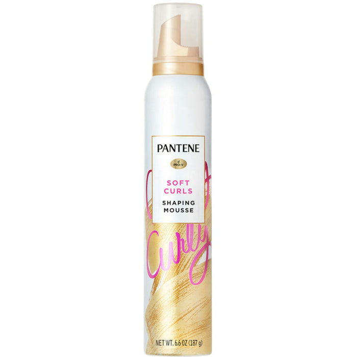 Pantene Pro-V Soft Curls Shaping Mousse, Controls Frizz, 6.6 Oz by Pasteur Pharmacy