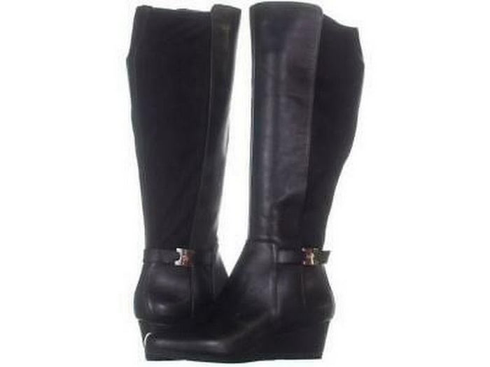 Giani Bernini Womens Catrinaa Leather Round Toe Knee High Fashion Boots, Sz 7 by Vanessa Jane
