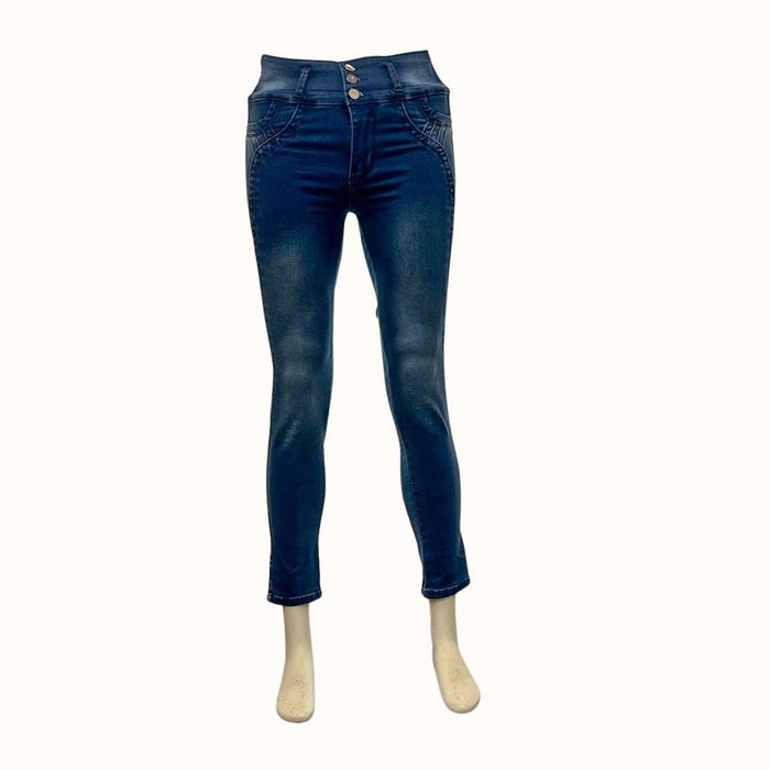 Carisma Womens 5 Button Colombian Push Up Jeans, Size 14 by Vanessa Jane