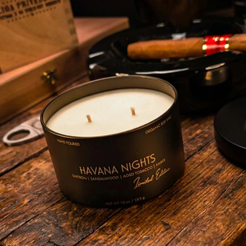 10oz Dual-Wick Candle for Men | Masculine | Gift Box by Active Doodie Gear®