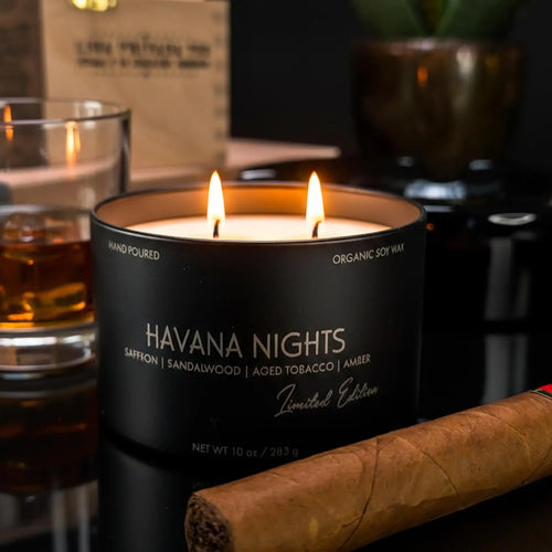 10oz Dual-Wick Candle for Men | Masculine | Gift Box by Active Doodie Gear®
