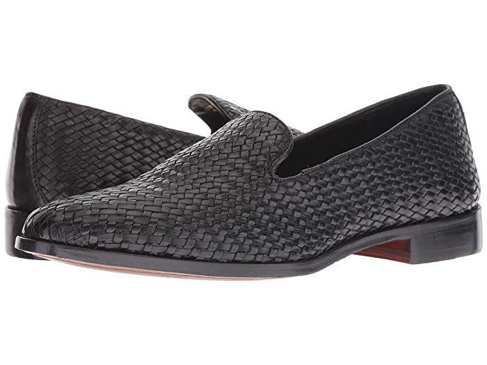 Nomad Interweave Loafer Mens Shoes, 12D/Black by Vanessa Jane