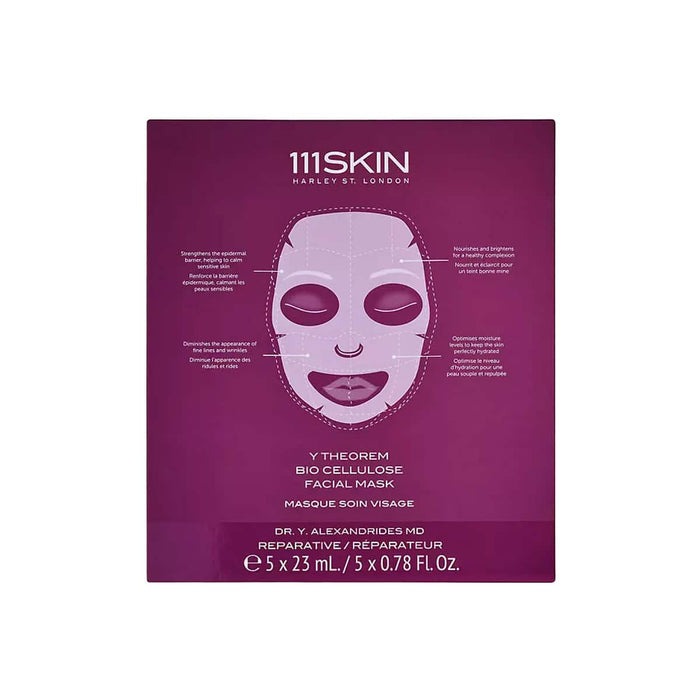 111SKIN Y Theorem Bio Cellulose Facial Mask Box by Nava Beauty