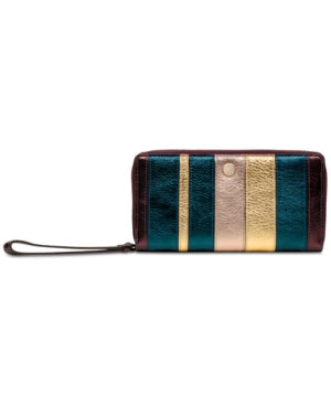 Radley London Clifton Hall Phone Leather Wristlet Metallic Amethyst Gold by Vanessa Jane