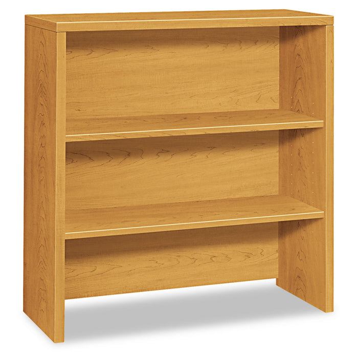 HON 10500 Series Bookcase Hutch, 36w x 14.63d x 37.13h, Harvest