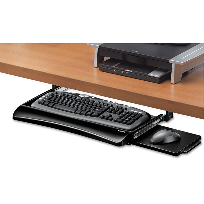 Fellowes Office Suites Underdesk Keyboard Drawer, 20.13w x 7.75d, Black