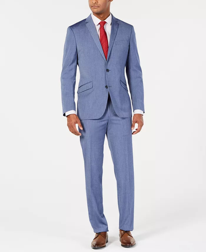Kenneth Cole New York Slim Fit Lightweight 2-Piece Suit, 46R/ W40 by Vanessa Jane