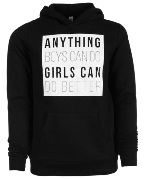 Ideology Big Girls Anything-Print Hoodie by Vanessa Jane