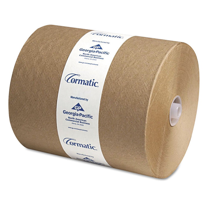 Georgia Pacific Hardwound Roll Towels, 8.25" x 700 ft, Brown, 6/Carton