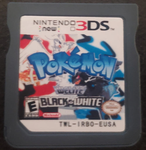 Pokemon Elite Black & White 1 NDS Video Game Nintendo DS with Box ROM Hack by VintageVideoGameStore