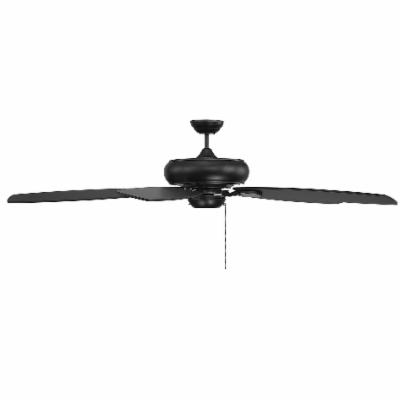 Savoy House Salon Wind Star 68 5-Blade Ceiling Fan in Matte Black by Vanessa Jane