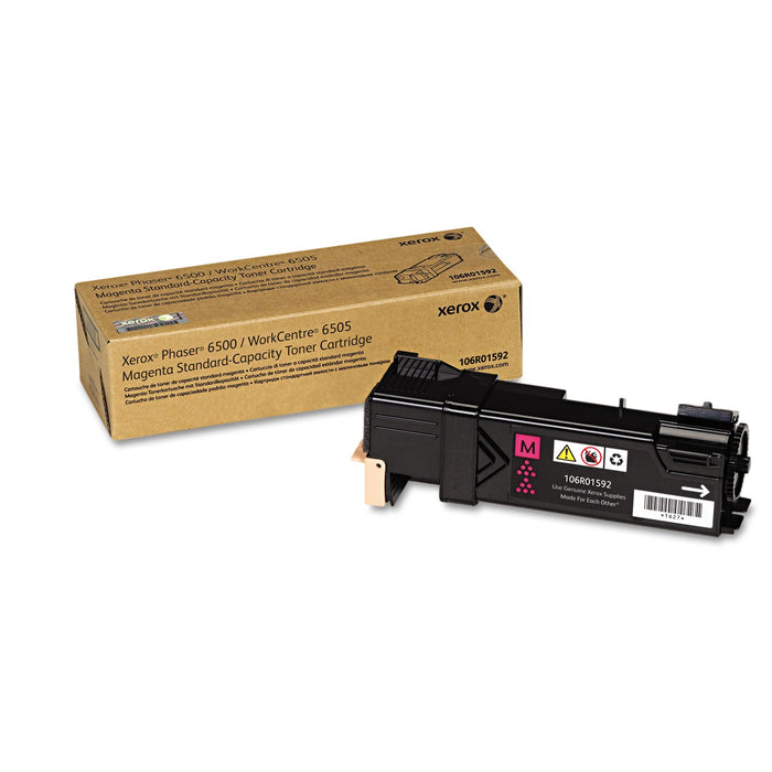 Xerox 106R01592 Toner, 1,000 Page-Yield, Magenta