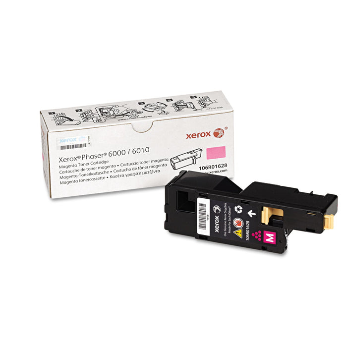 Xerox 106R01628 Toner, 1,000 Page-Yield, Magenta