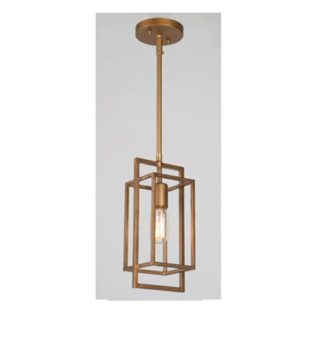 iHome Angel Modern Geometric Pendant Light by Vanessa Jane